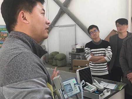 光合感化测定仪赞助长治学院停止讲授研讨